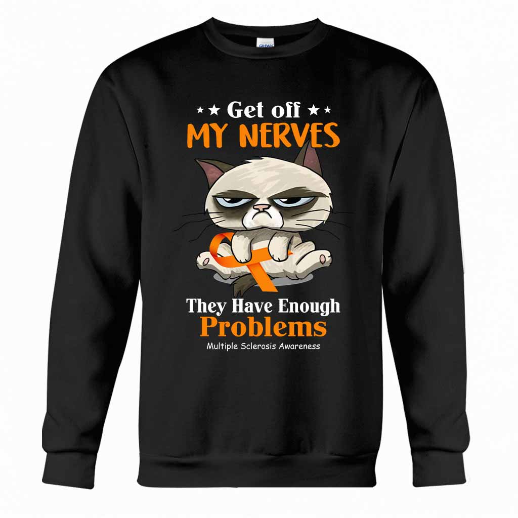 Lass mich in Ruhe – T-Shirt und Hoodie zur Aufklärung über Multiple Sklerose 092021