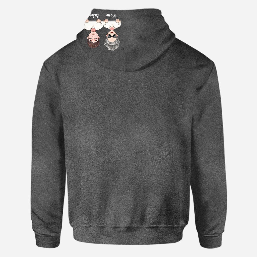 Wie die Mutter, so die Tochter – Geschenk für Mama, Tochter, Sohn, Kleinkind – Kind (2–16 Jahre) – Personalisiertes T-Shirt mit Rundum-Print