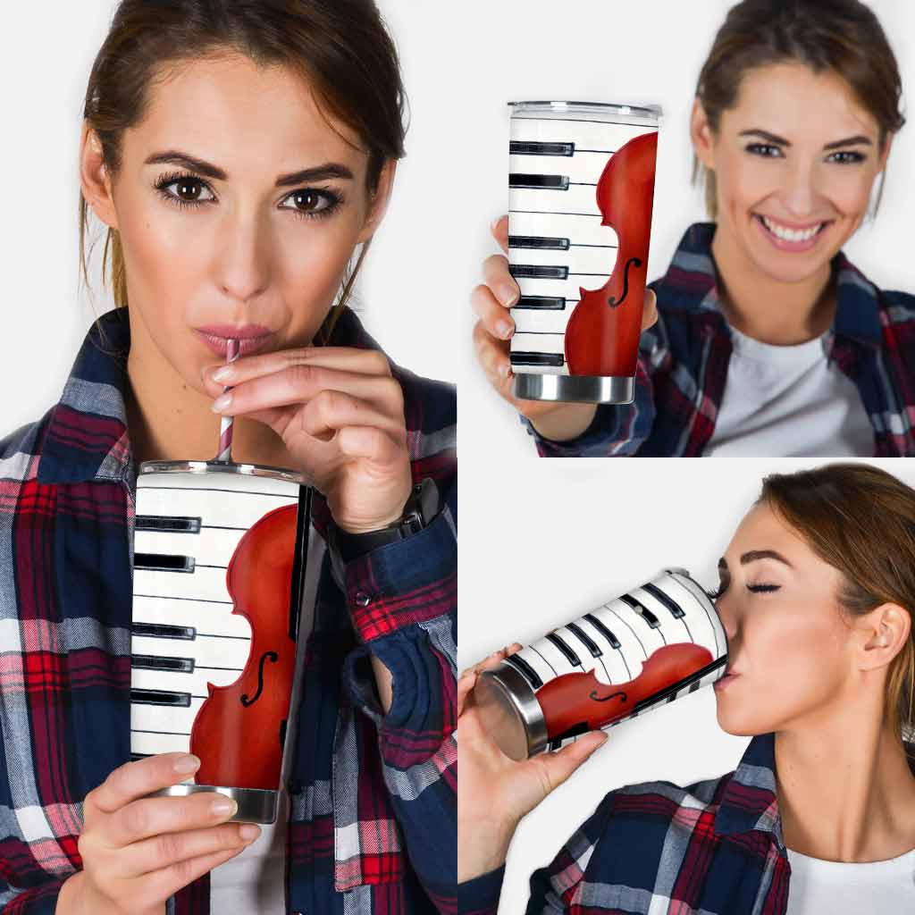 Klavier Violine - Klavier Tumbler