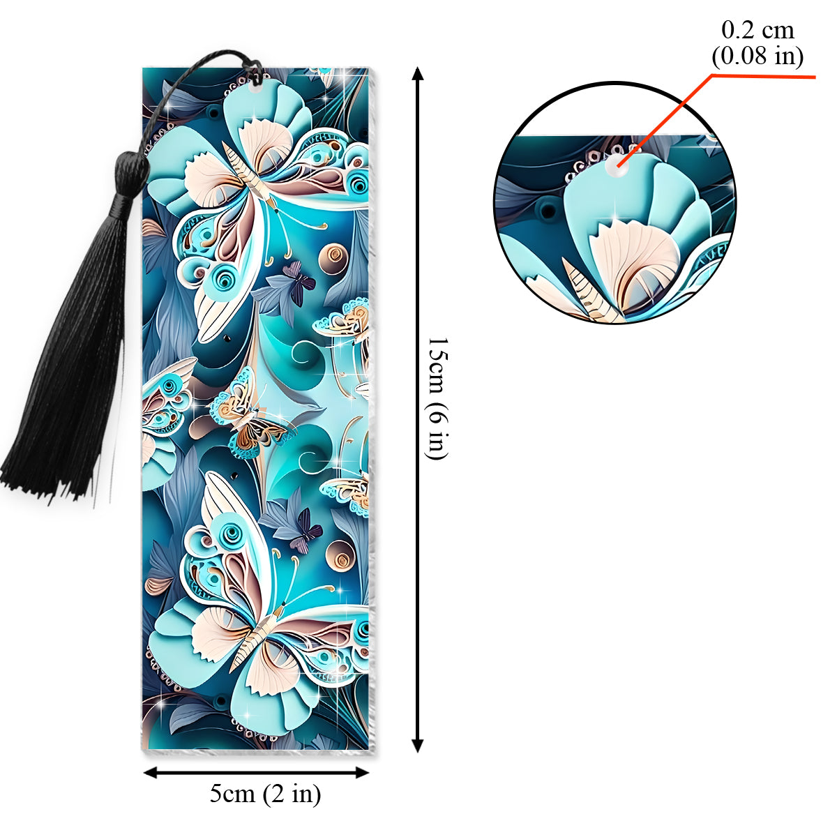 Schmetterlinge lieben – Schmetterlings-Lesezeichen