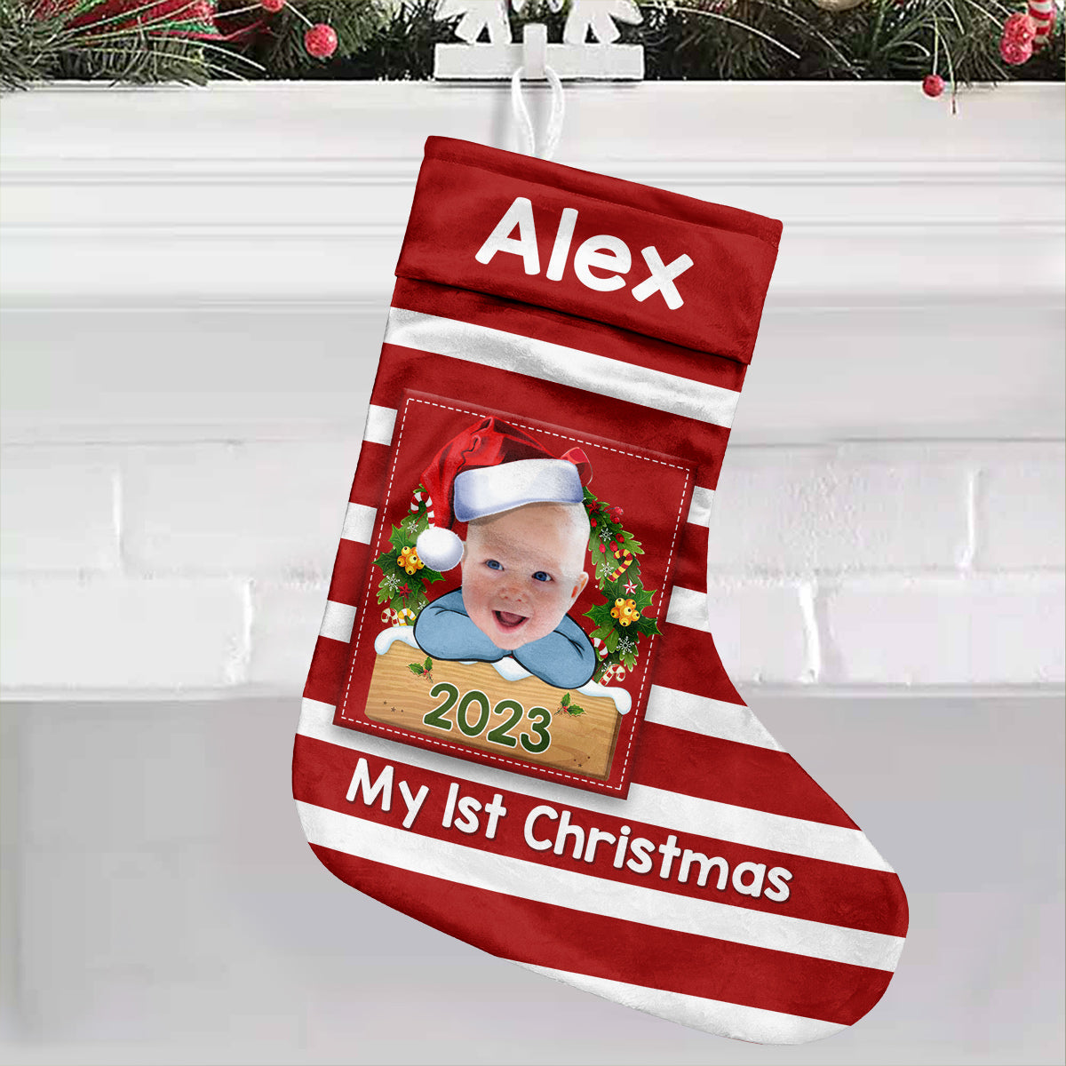 My 1st Christmas - Personalized Family Christmas Stockings