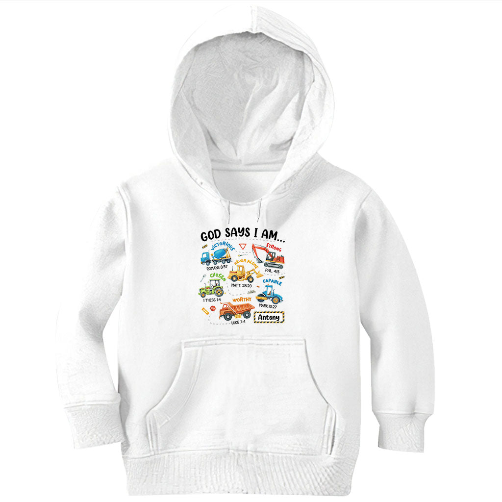 Gott sagt, ich bin es – personalisiertes Kinder-T-Shirt