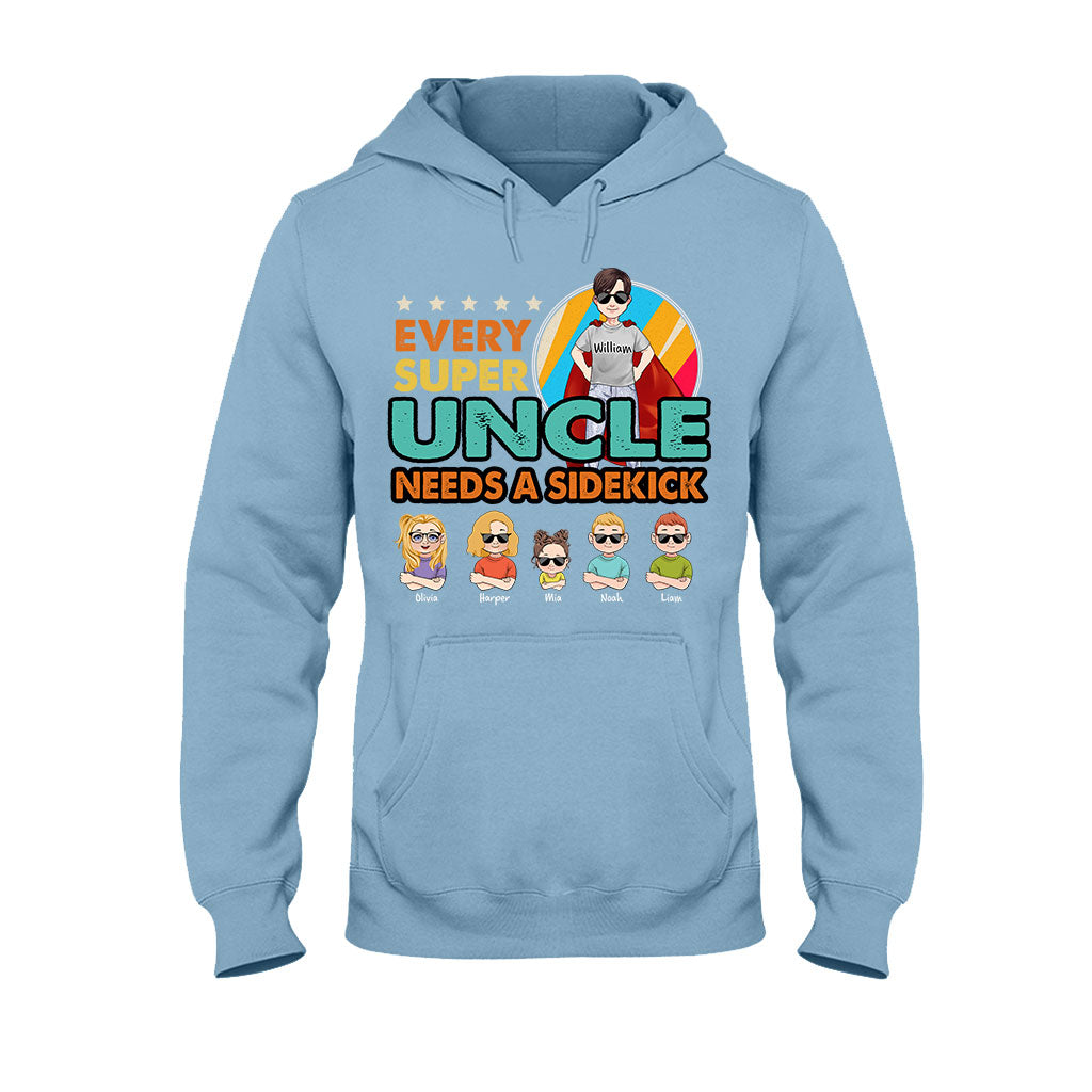Super-Papa, Superheld – Geschenk für Papa, Opa, Onkel, Bruder – Personalisiertes T-Shirt und Hoodie