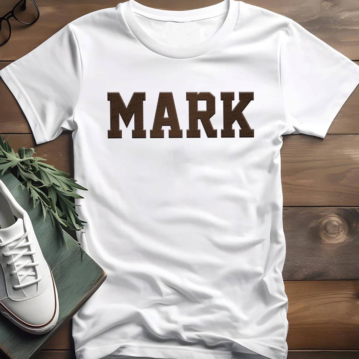 Custom Name - Personalized Kid Embroidered T-shirt