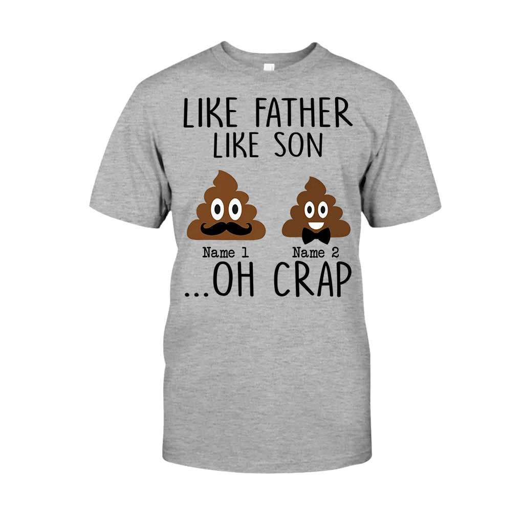 Wie die Mutter, so die Tochter – Geschenk für Mama, Tochter, Papa, Sohn – Personalisiertes T-Shirt und Hoodie