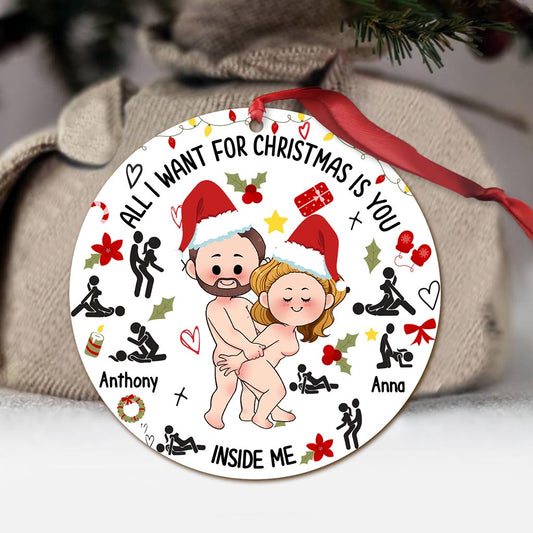 Alles, was ich mir zu Weihnachten wünsche – Personalisierter Weihnachtsschmuck für Paare