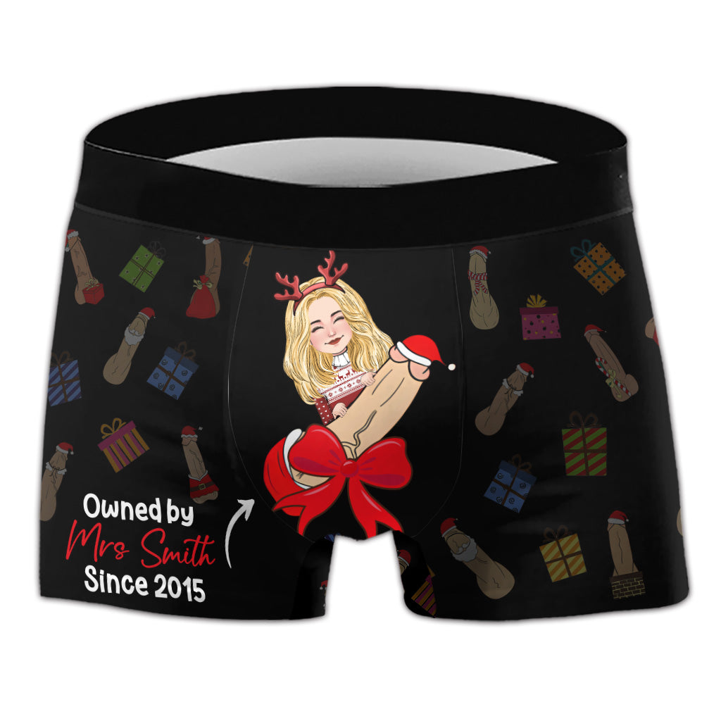 Ich liebe dich – Personalisierte Boxershorts für Männer (Paar)