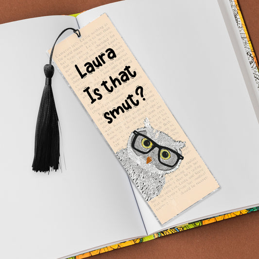 Is That Smut - Personalized Book Bookmark (Printed On Both Sides)