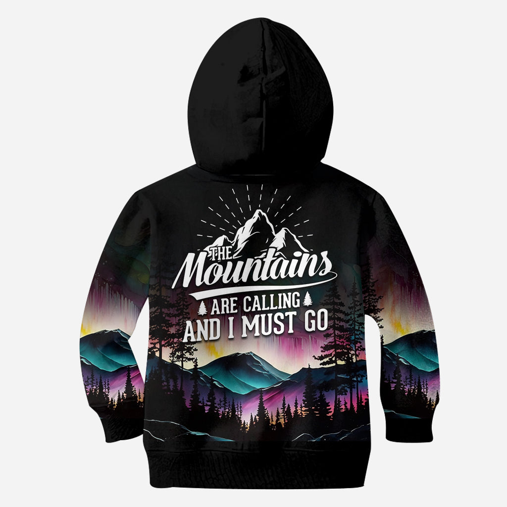 The Mountain Is Calling - Personalized Hiking Hoodie and Leggings