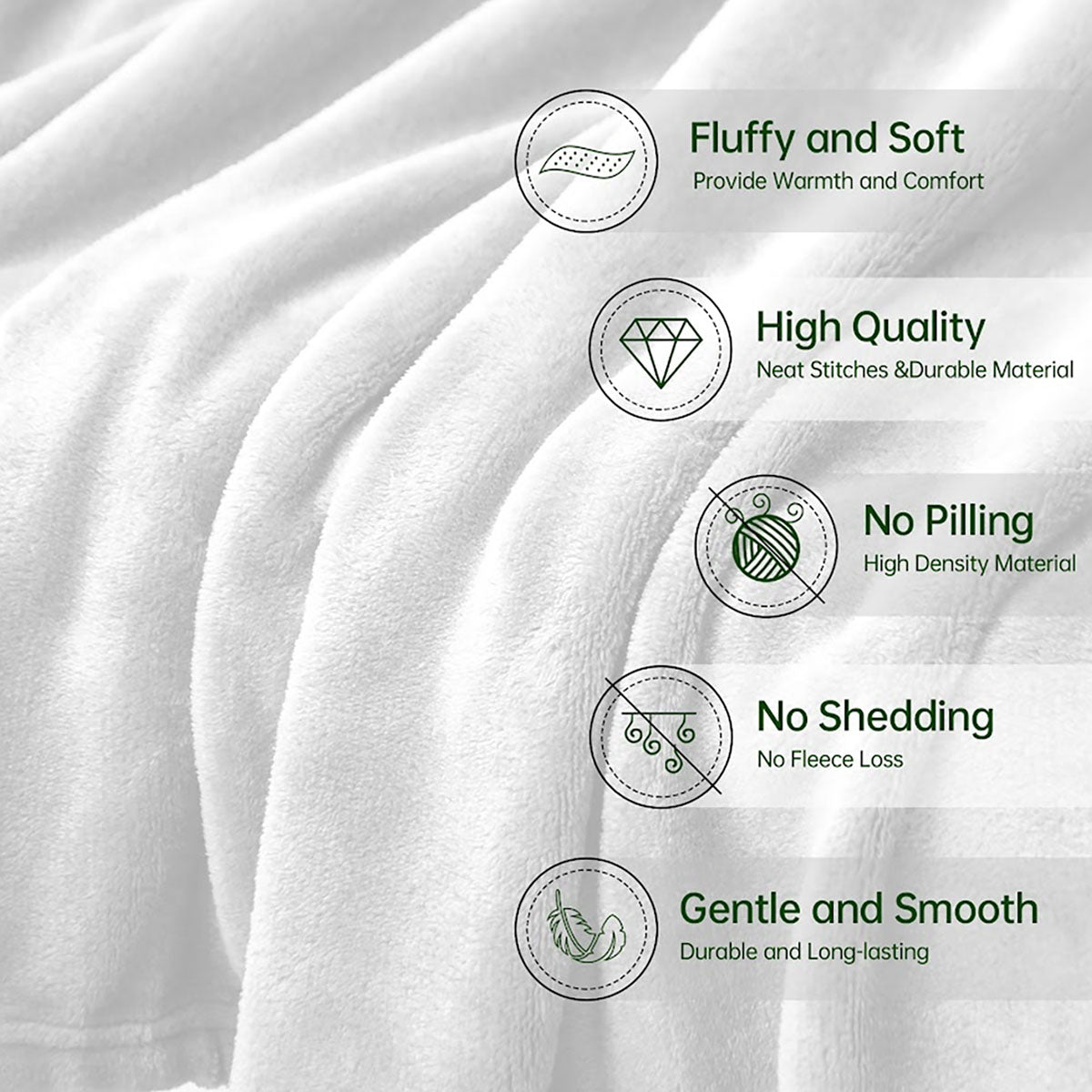 Ich bin größtenteils Frieden – personalisierte Yogadecke