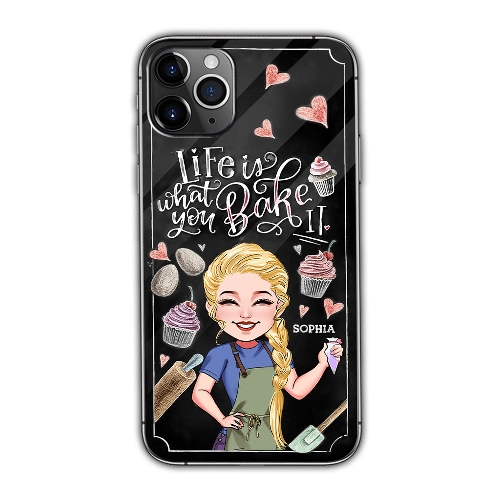 Life Is What You Bake It - Personalized Baking Phone Case