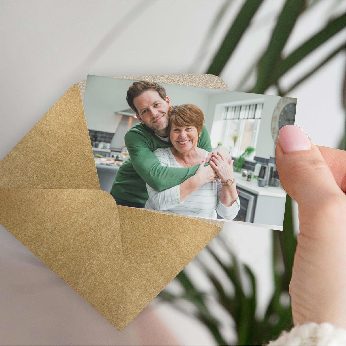 An meinen Vater – Geschenk für Papa, Oma, Opa, Mama, Onkel, Tante – Personalisierte Brieftaschenkarte