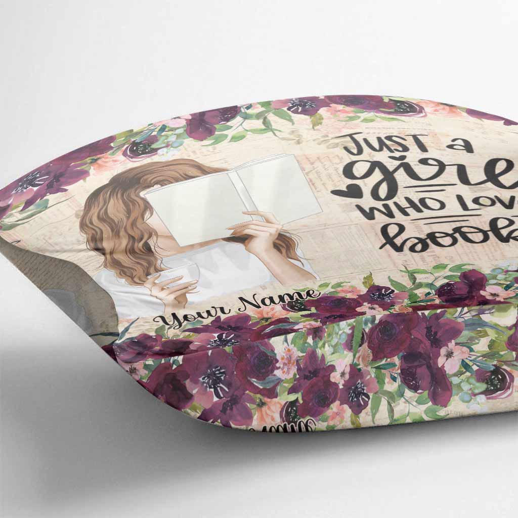 Buchliebhaber - Personalisiertes Dekokissen