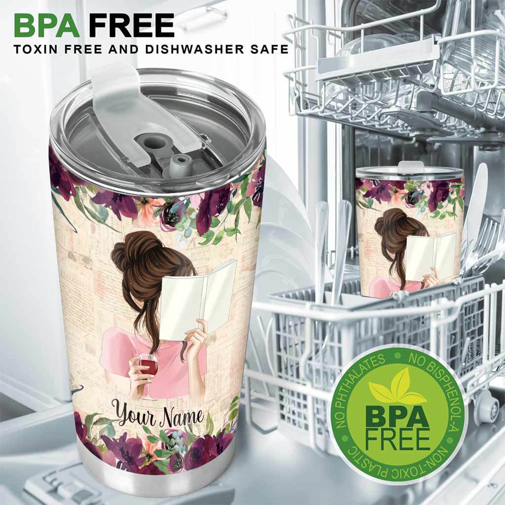 Buchliebhaber - Personalisierter Buchbecher