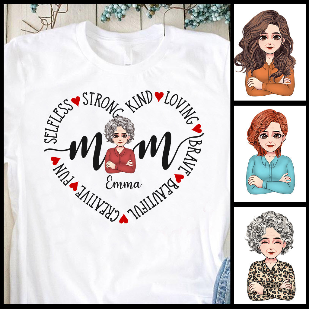 Mama – Personalisiertes Muttertags-T-Shirt und Hoodie