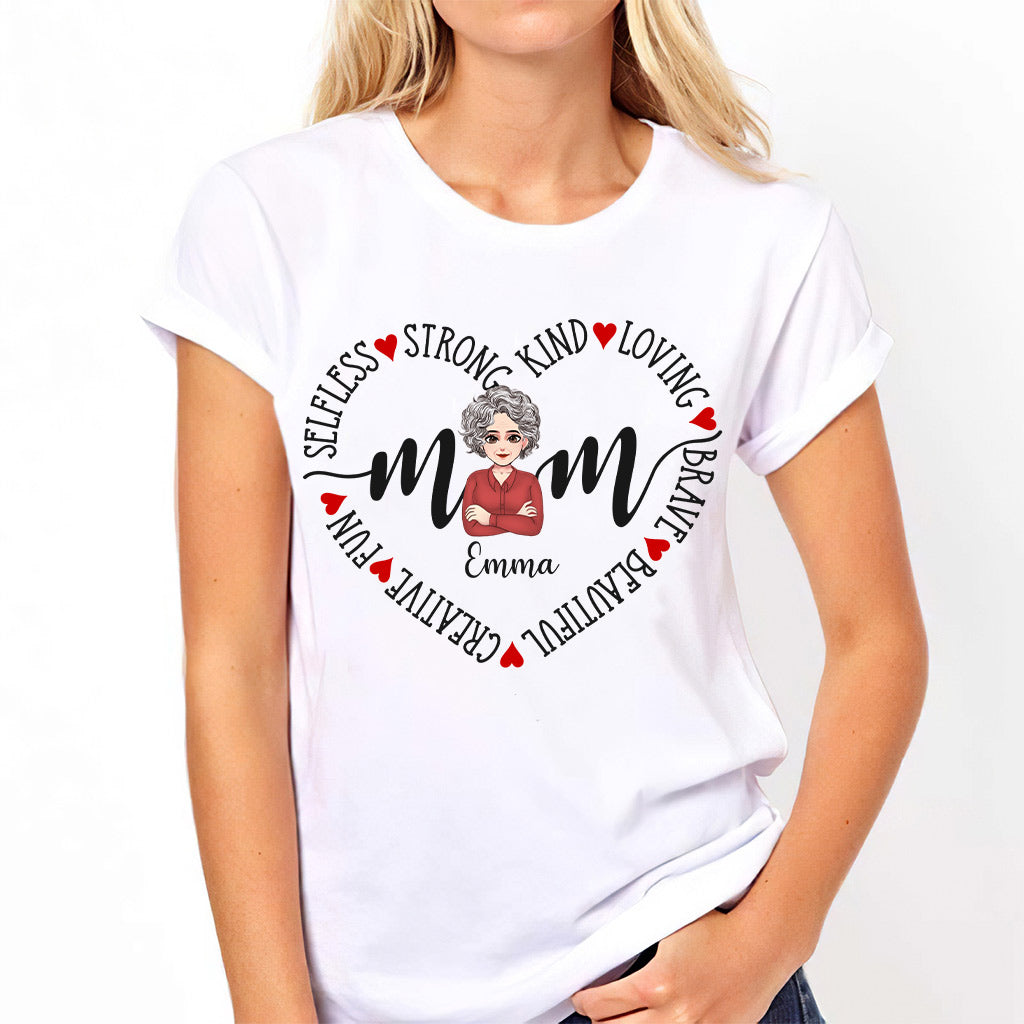 Mama – Personalisiertes Muttertags-T-Shirt und Hoodie