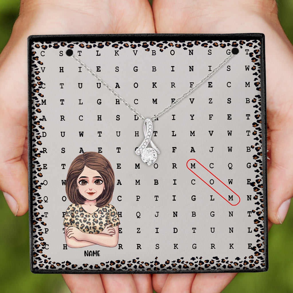 Scrabble-Puzzle für Mütter – Personalisierte Muttertagskette