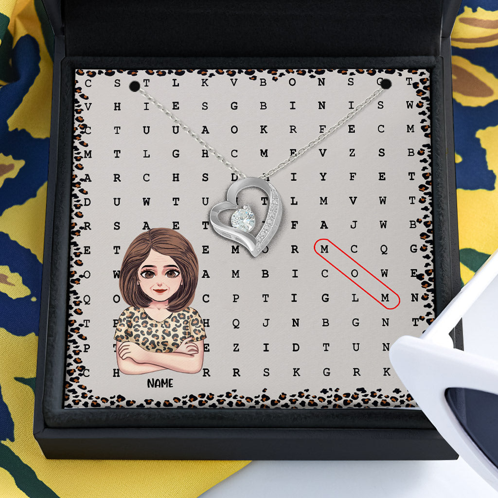Scrabble-Puzzle für Mütter – Personalisierte Muttertagskette