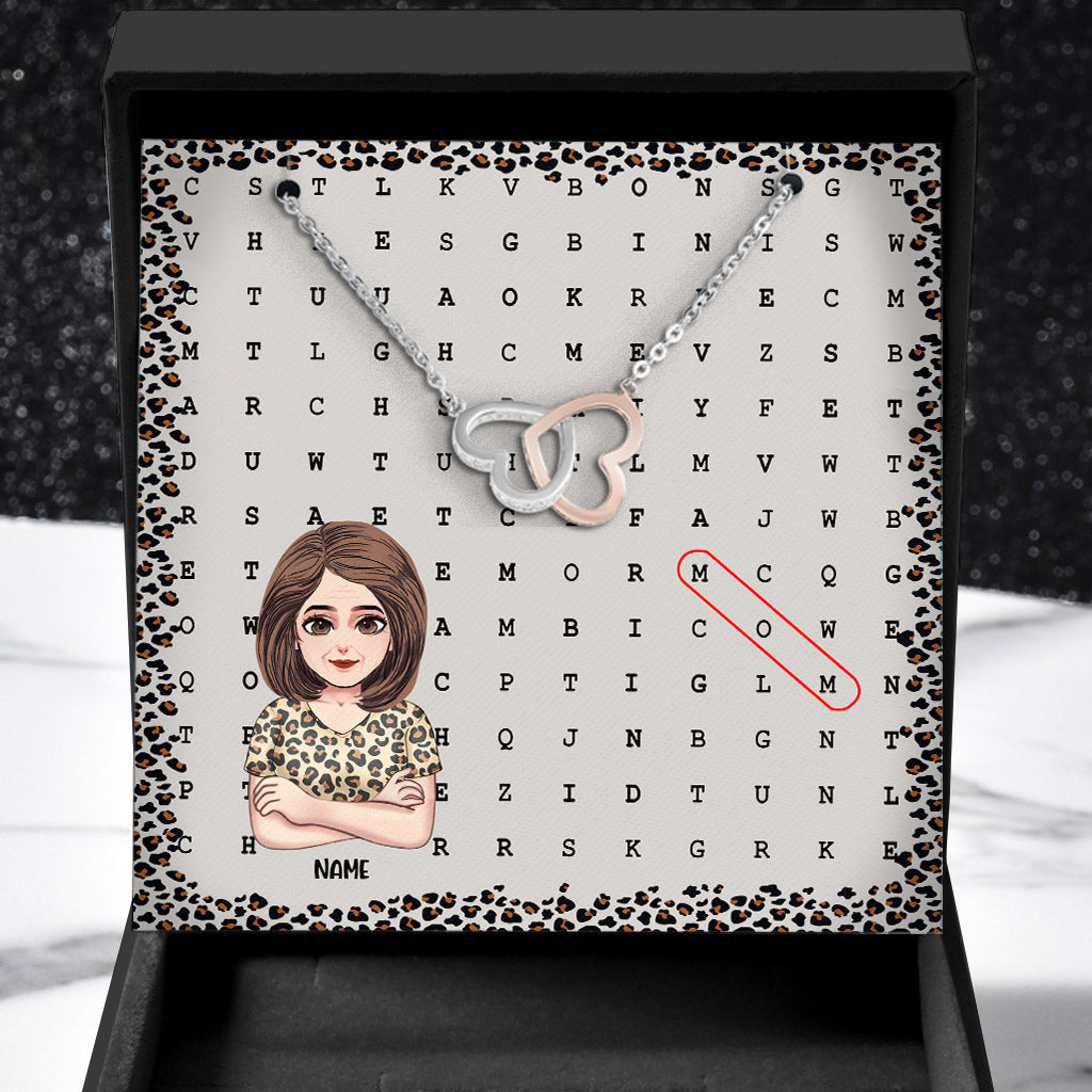 Scrabble-Puzzle für Mütter – Personalisierte Muttertagskette