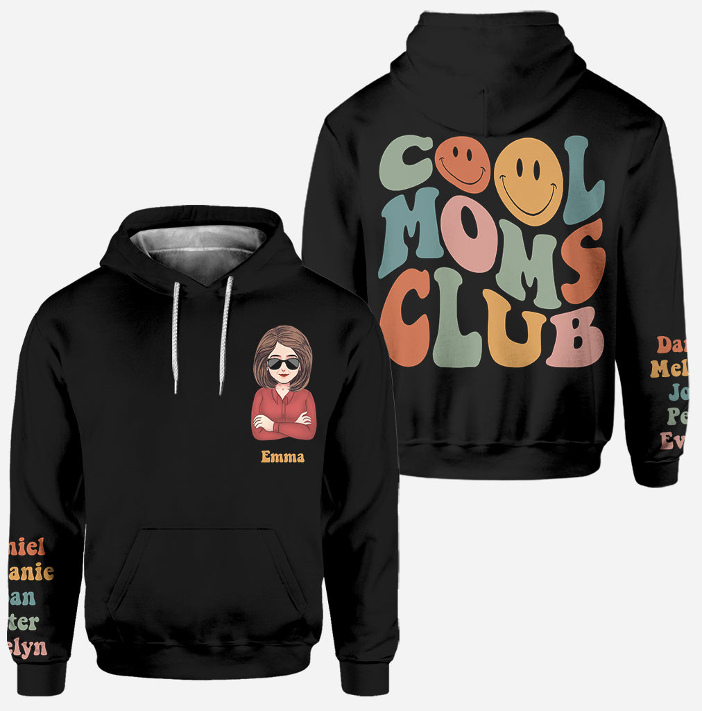 Cool Moms Club – Personalisierter Muttertags-Hoodie und Leggings