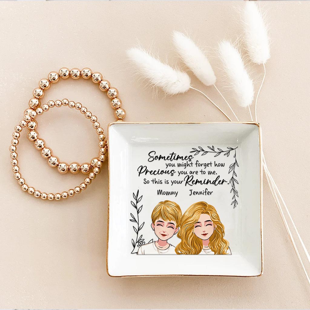 Dies ist Ihre Erinnerung – personalisierte Schmuckschale zum Muttertag