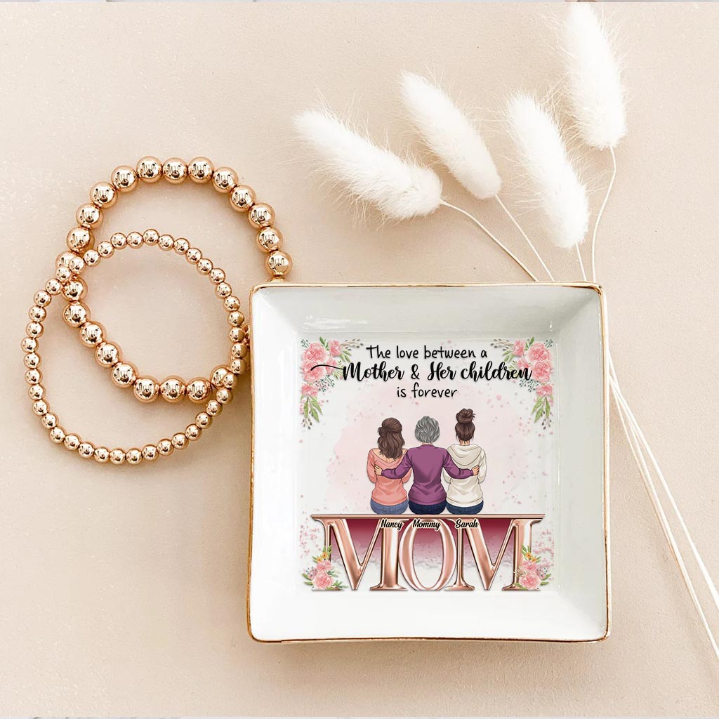 Die Liebe ist für immer – Personalisierte Schmuckschale zum Muttertag