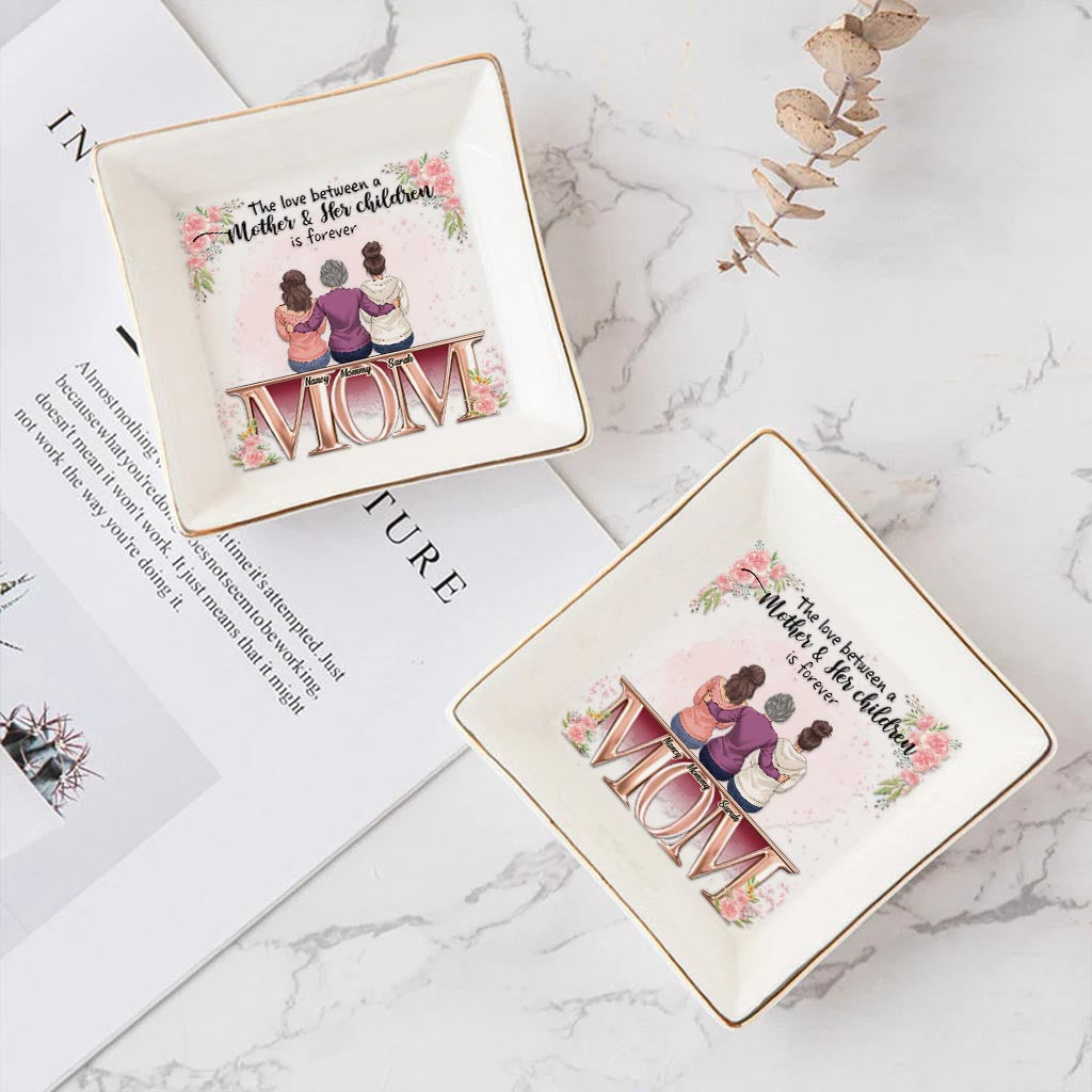 Die Liebe ist für immer – Personalisierte Schmuckschale zum Muttertag