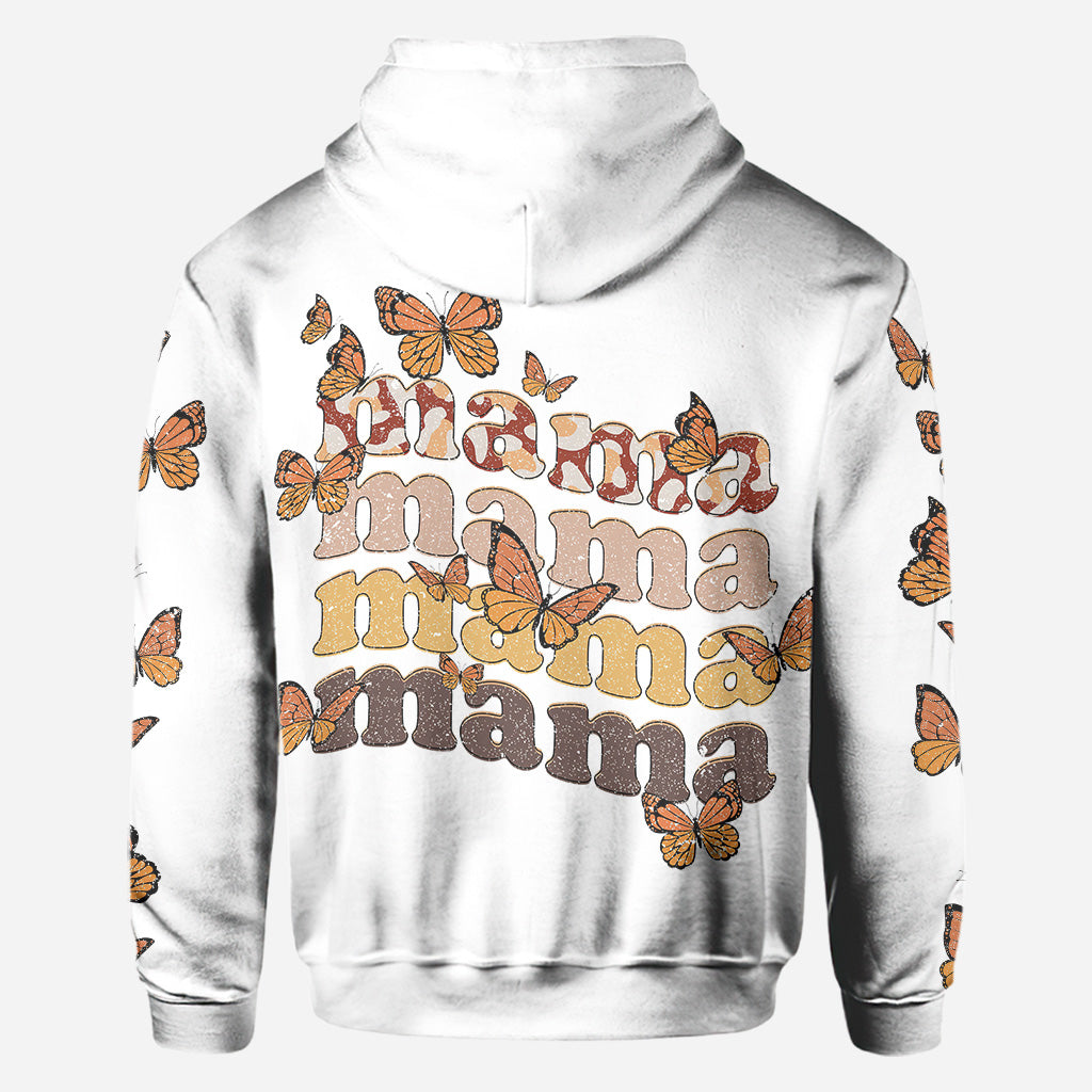 Mama - Personalized Mother's Day Mother All Over T-shirt and Hoodie