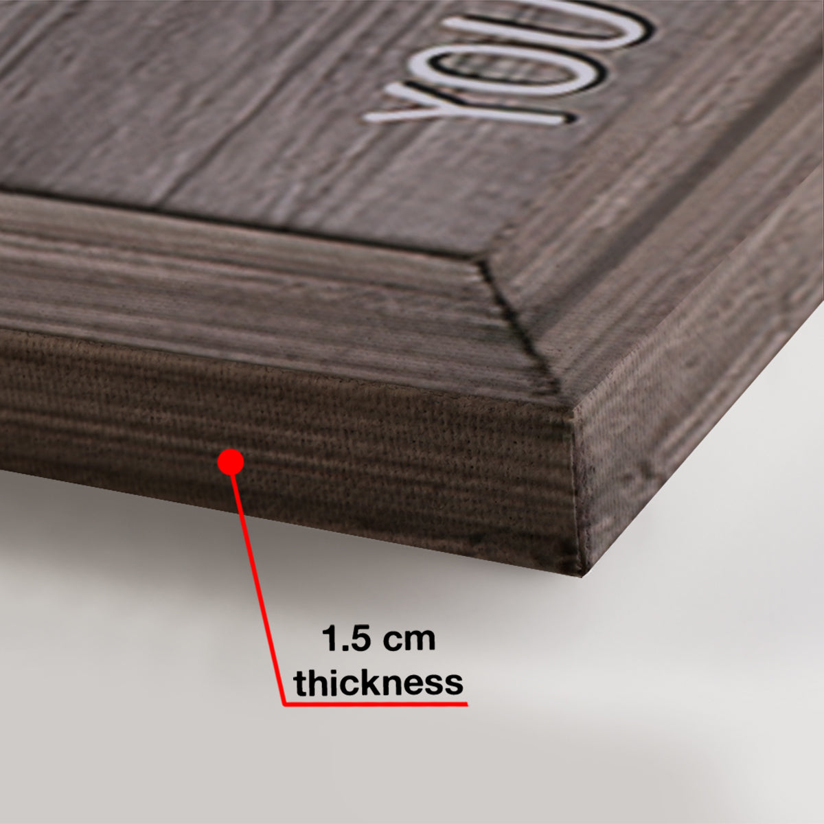 Du bist das, was uns zusammenhält – Personalisierte Leinwand und Poster zum Muttertag