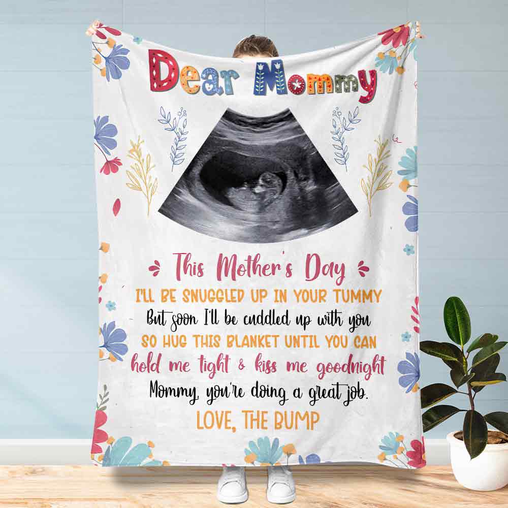 Liebe Mama – Personalisierte Muttertagsdecke