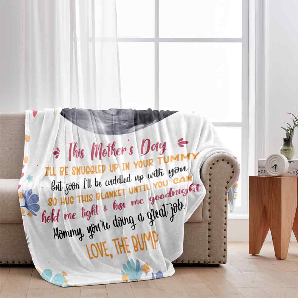 Liebe Mama – Personalisierte Muttertagsdecke