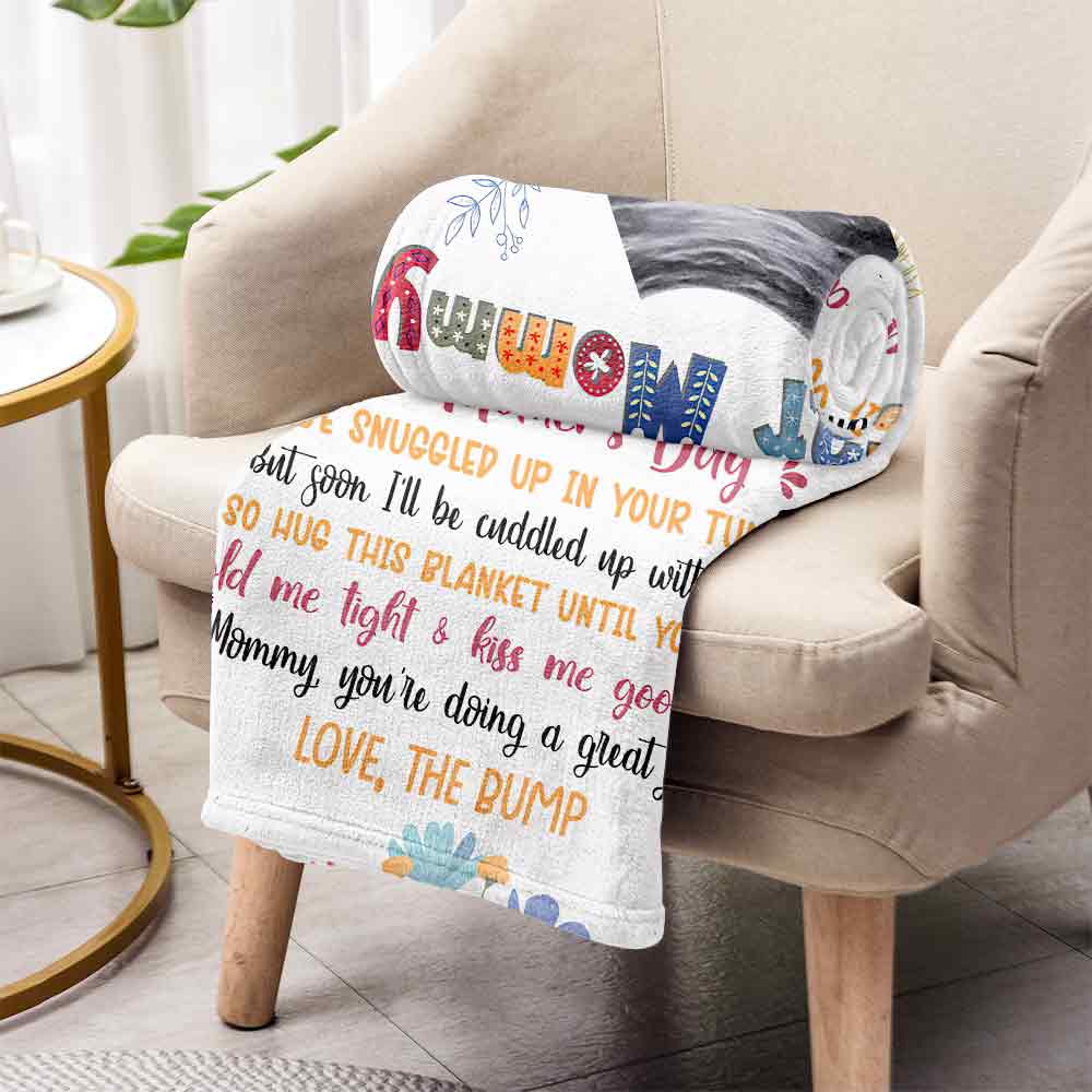 Liebe Mama – Personalisierte Muttertagsdecke
