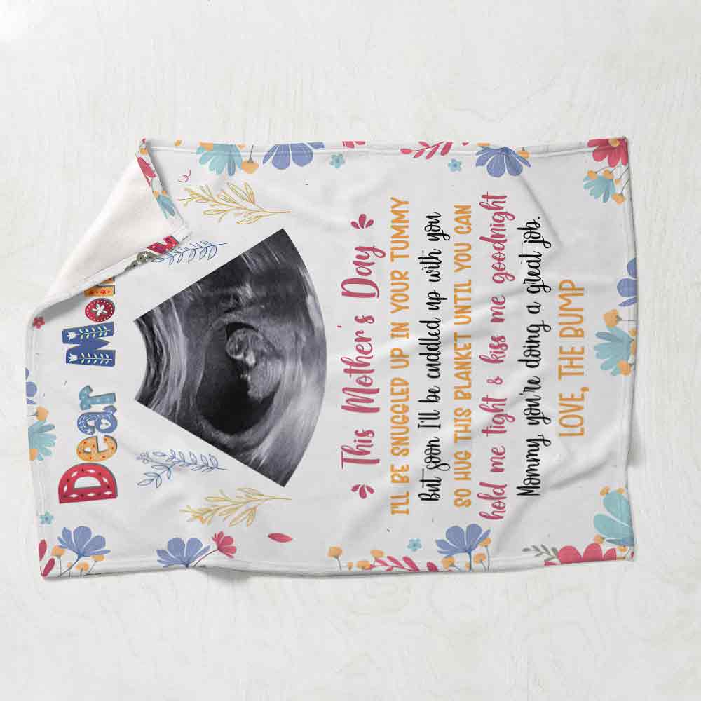 Liebe Mama – Personalisierte Muttertagsdecke