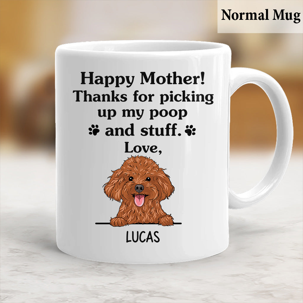 Alles Gute zum Muttertag – personalisierte Hunde-Tasse