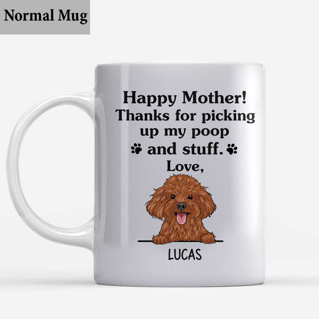 Alles Gute zum Muttertag – personalisierte Hunde-Tasse