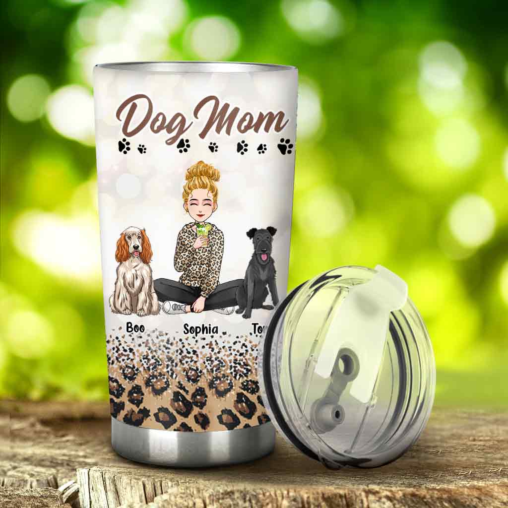 Personalisierter Hundebecher zum Muttertag für Hundemama