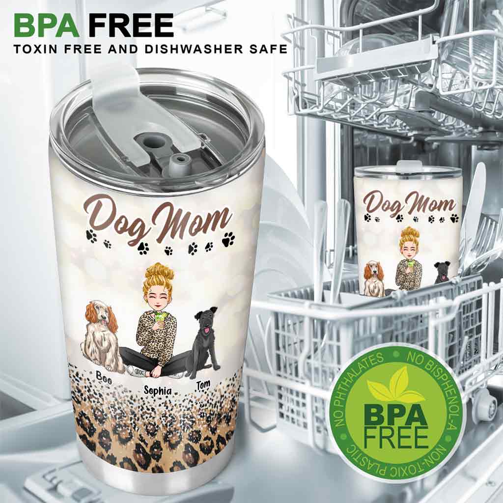 Personalisierter Hundebecher zum Muttertag für Hundemama