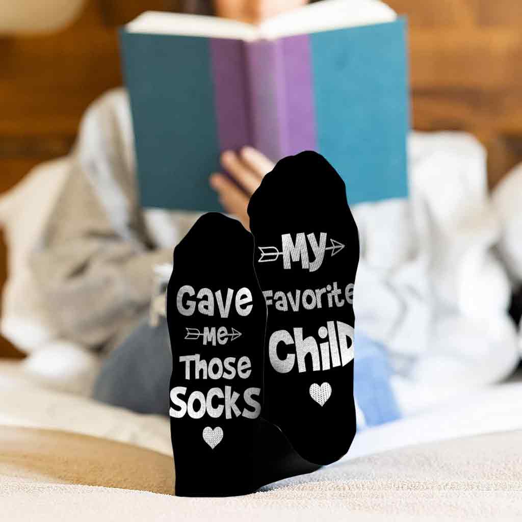 Mein Lieblingskind – Personalisierte Socken für Väter
