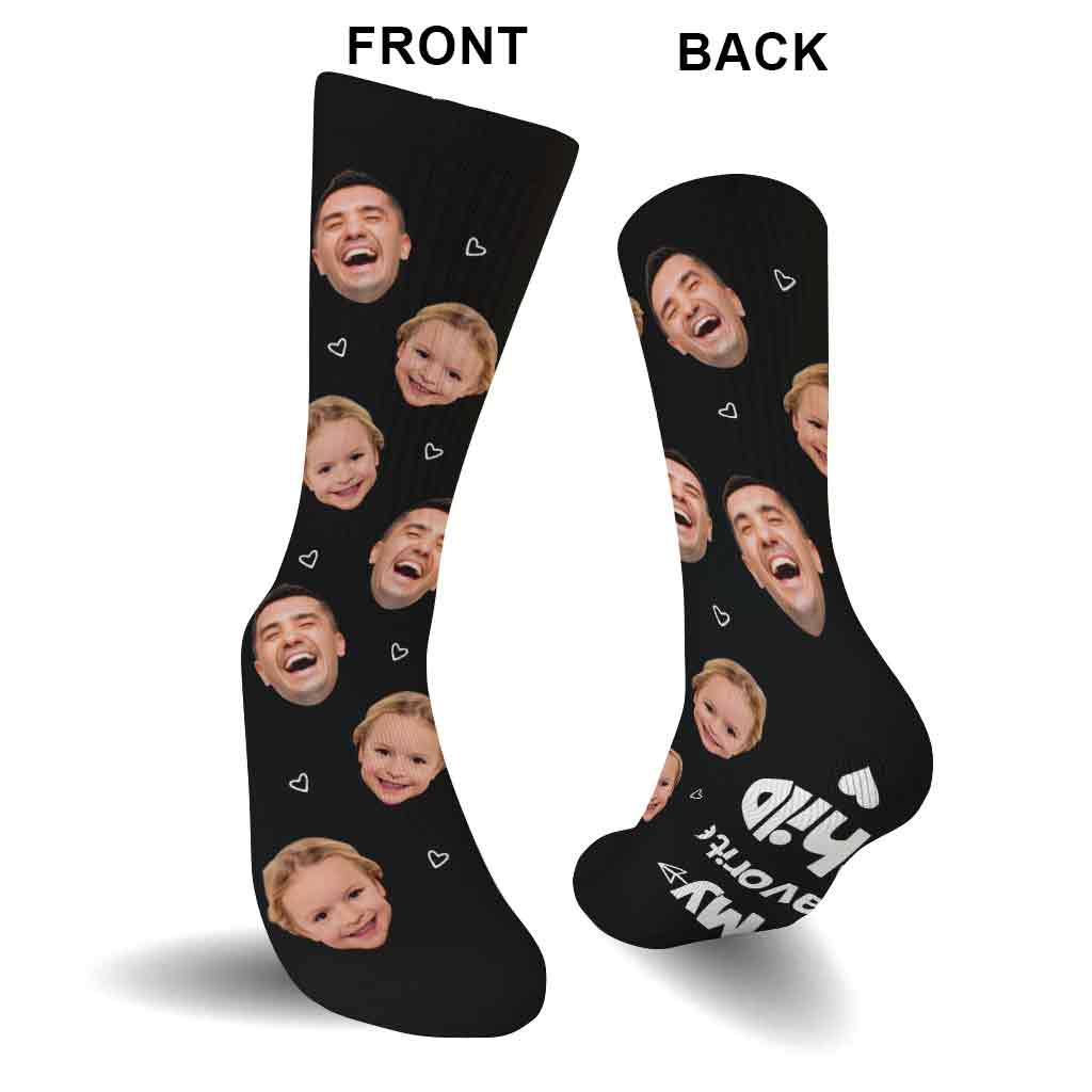 Mein Lieblingskind – Personalisierte Socken für Väter