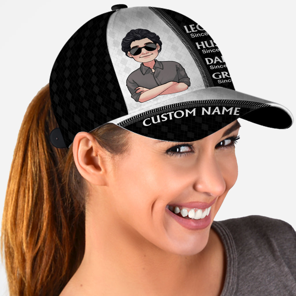 Legende – Personalisierte klassische Vaterkappe