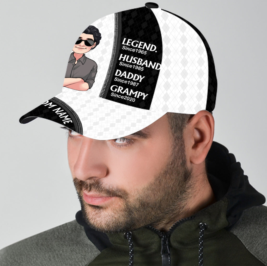 Legende – Personalisierte klassische Vaterkappe