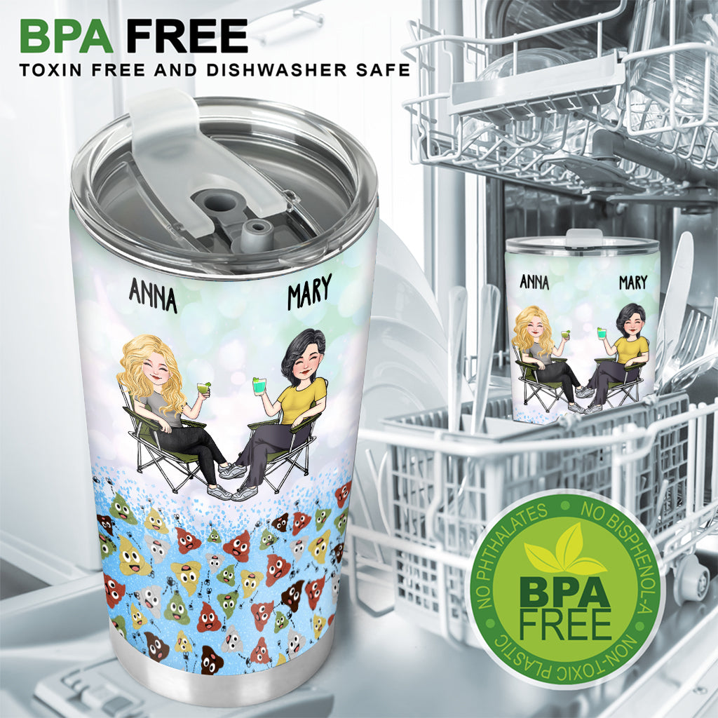 Liebe meine besten Freundinnen – personalisierter Bestie-Becher