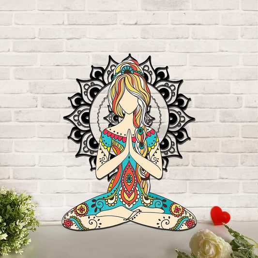 Friedens- und Liebes-Licht-Metallschild