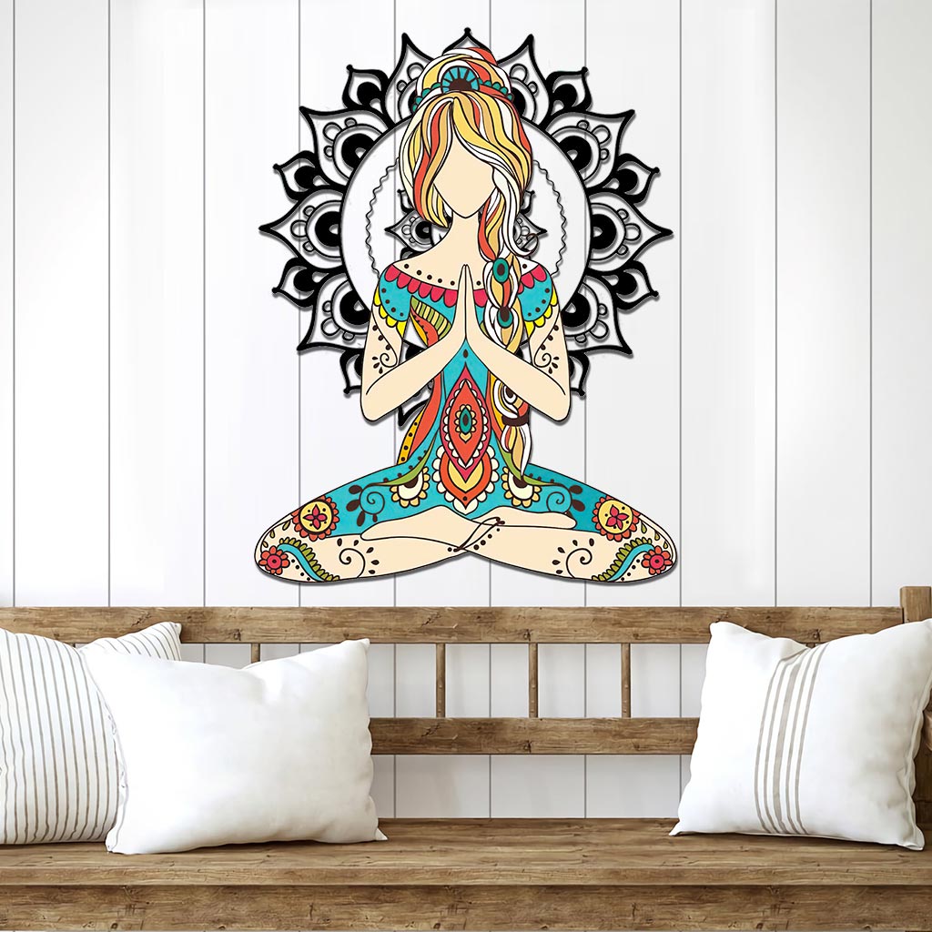 Friedens- und Liebes-Licht-Metallschild