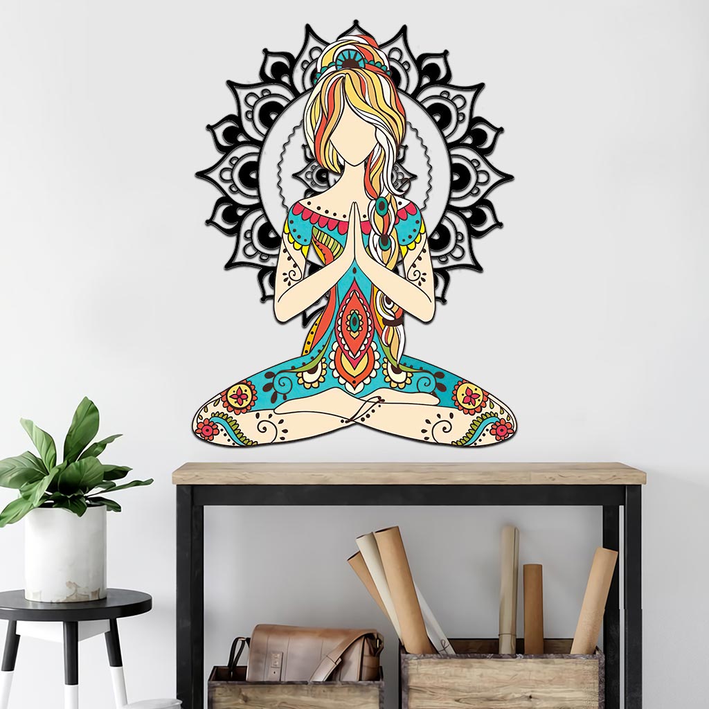 Friedens- und Liebes-Licht-Metallschild