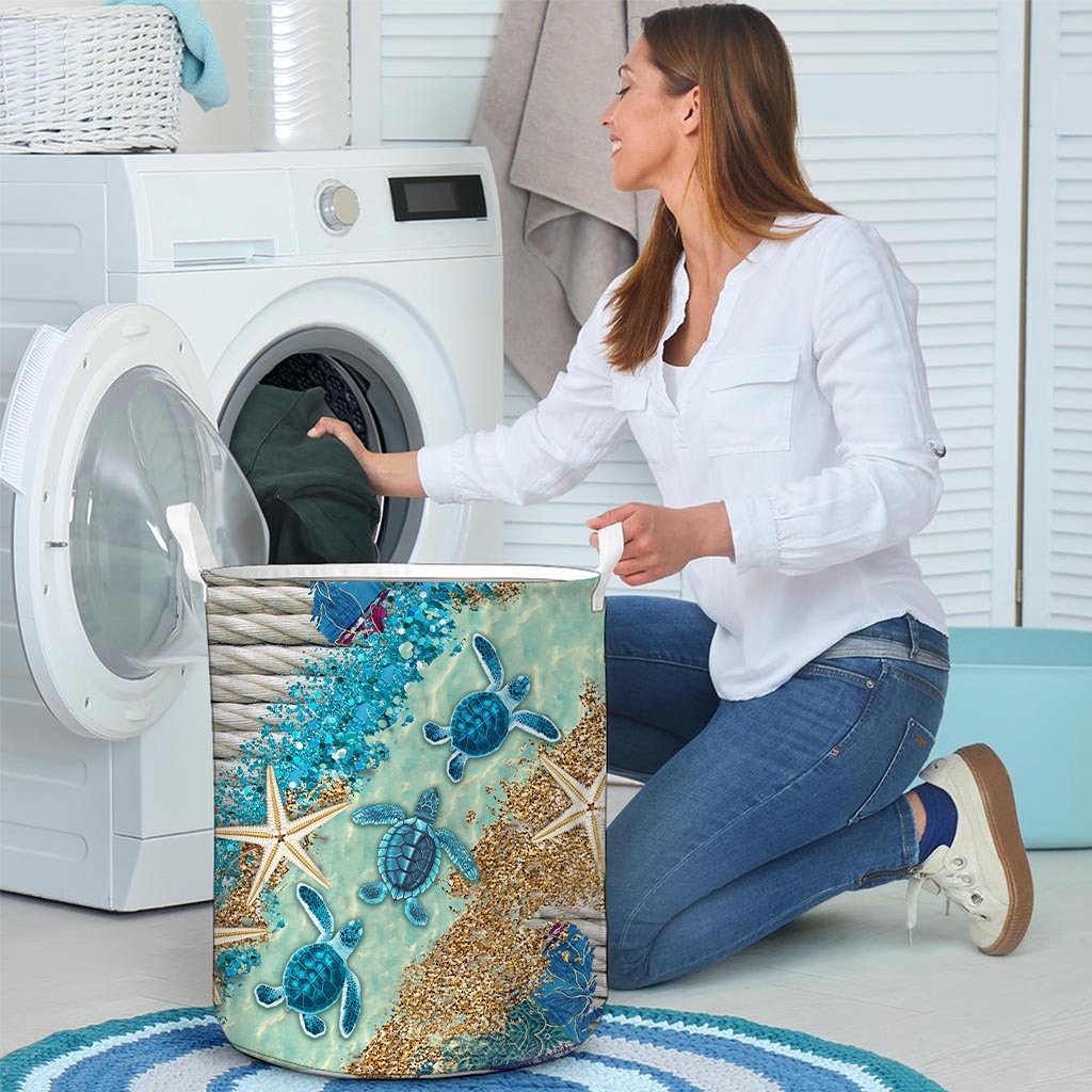 Beach Please Schildkröten-Aufbewahrungskorb