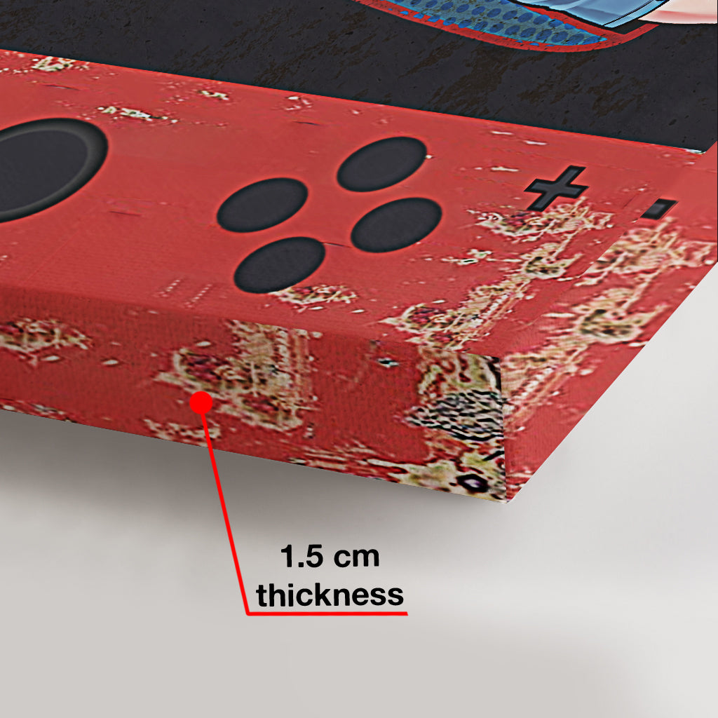 Forever In 2 Player Mode – Personalisierte Videospiel-Leinwand und Poster