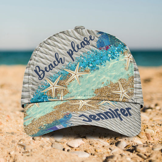 Beach Please – Personalisierte klassische Sea Lover Cap