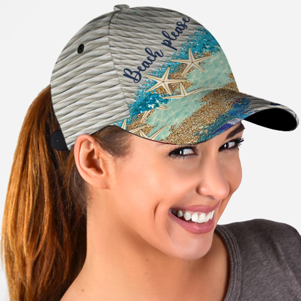 Beach Please – Personalisierte klassische Sea Lover Cap