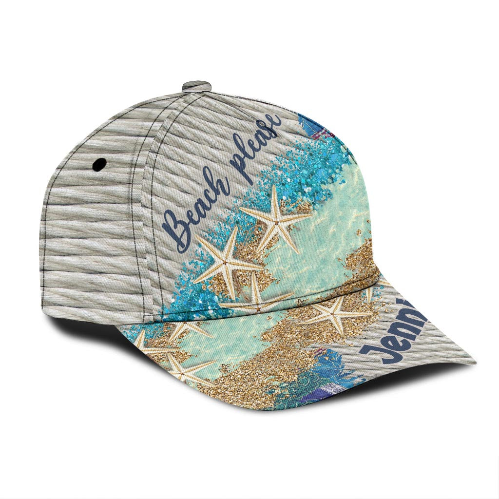 Beach Please – Personalisierte klassische Sea Lover Cap